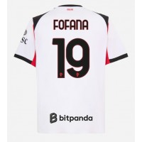 AC Milan Youssouf Fofana #19 Replika Bortatröja 2025-26 Kortärmad